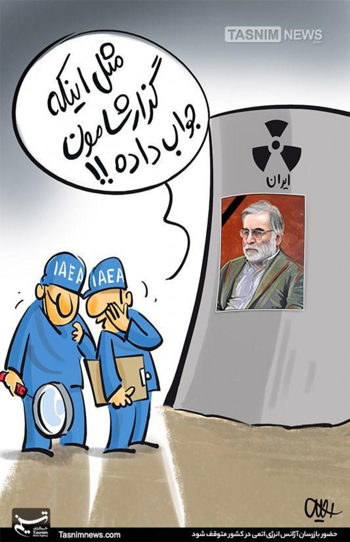 توقف حضور جاسوسان آژانس بین المللی انرژی اتمی در ایران