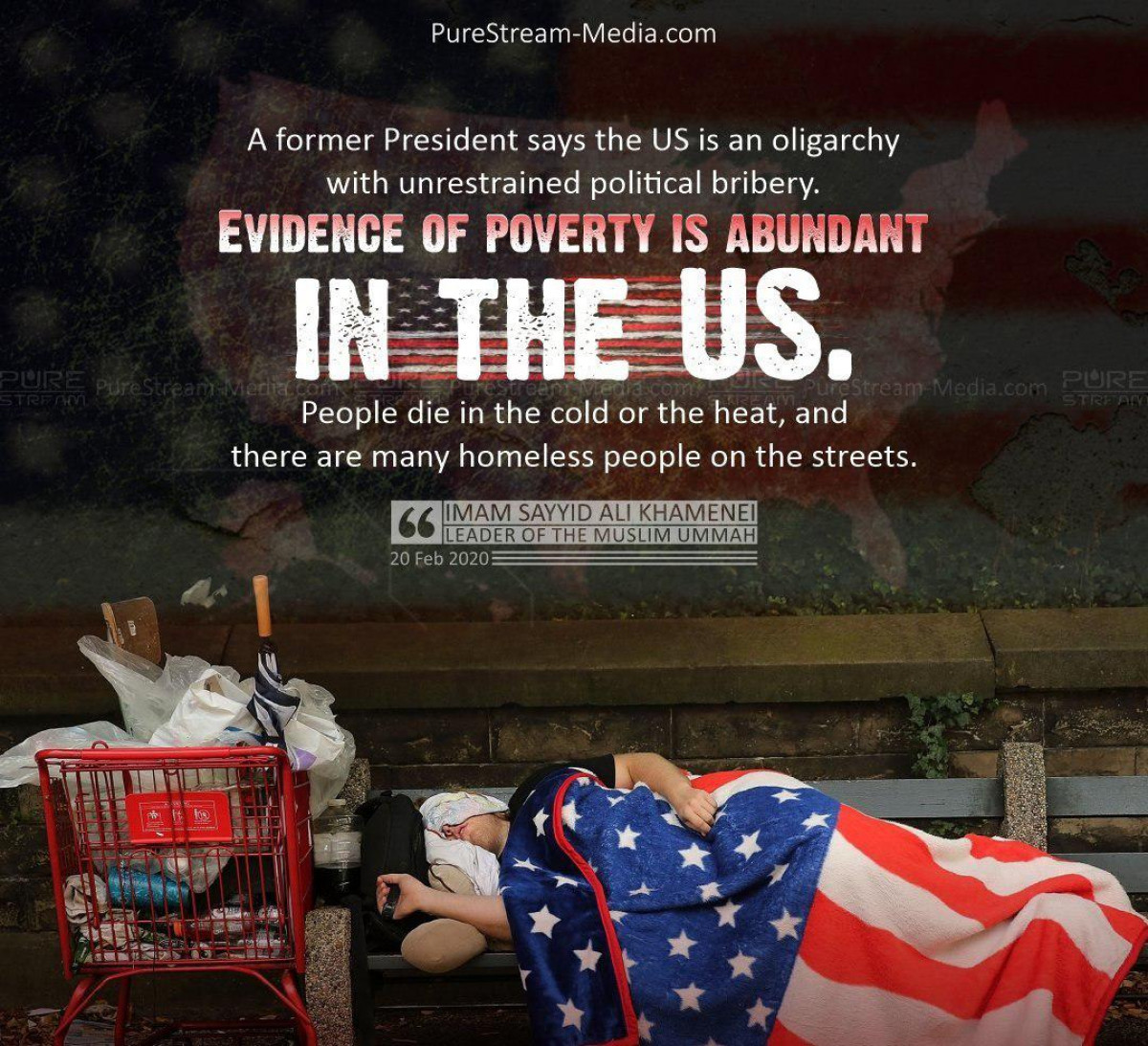 Evidence of poverty is abundant in the US