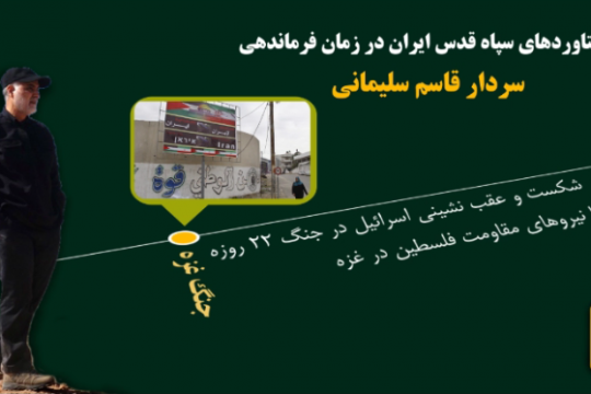 دستاوردهای سپاه قدس ایران درزمان ژنرال سلیمانی