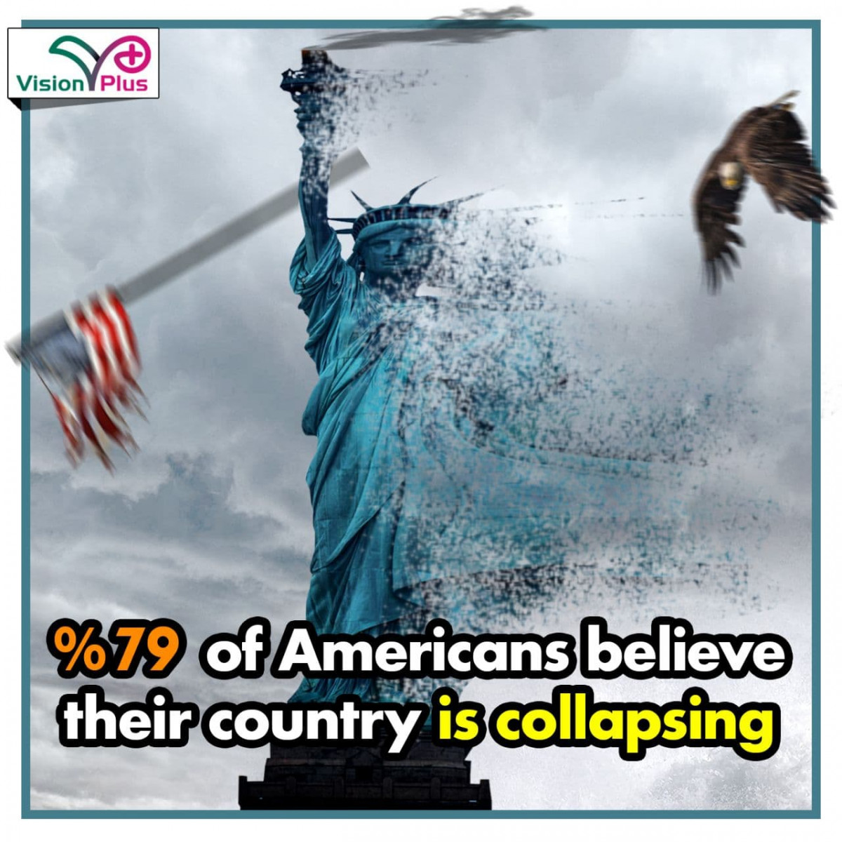 79% of Americans believe their country is collapsing