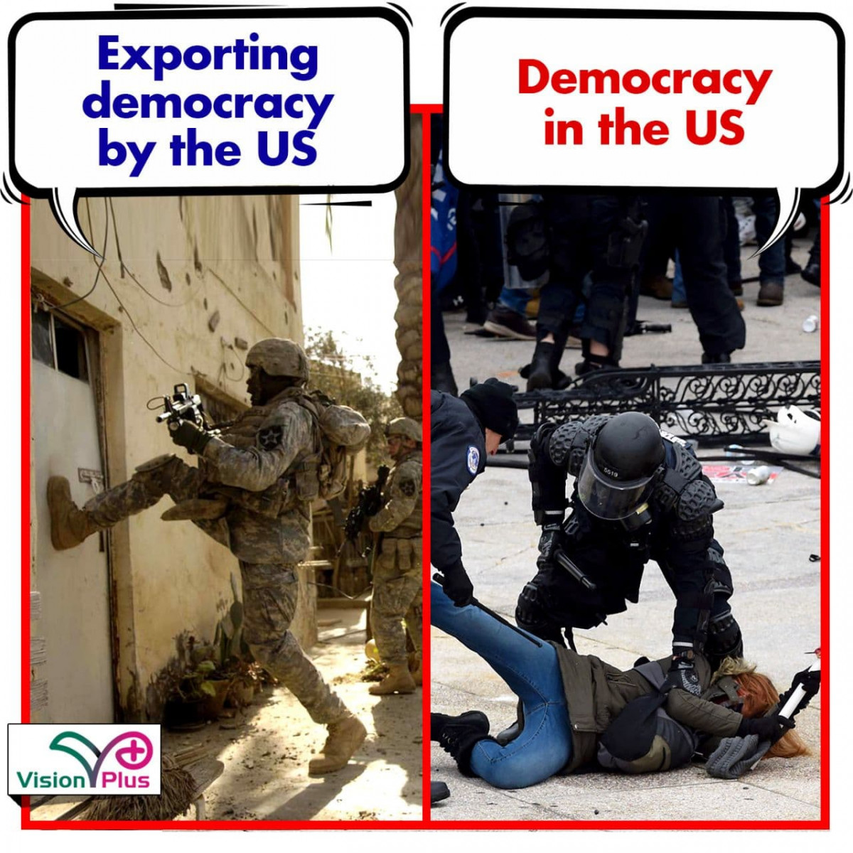 Democracy in the US  Exporting democracy by the US