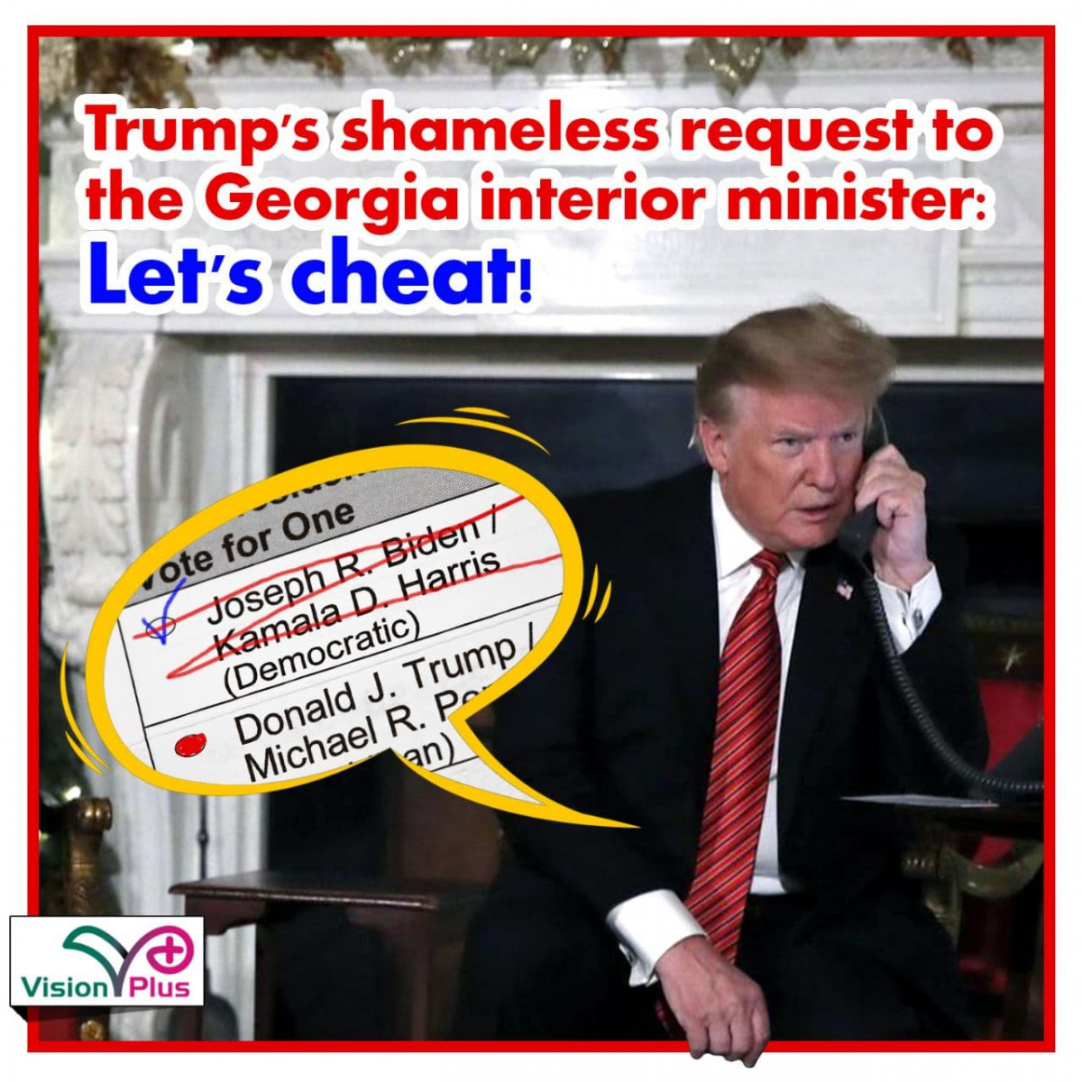 Trump's shameless request to the Georgia interior minister: Let's cheat!