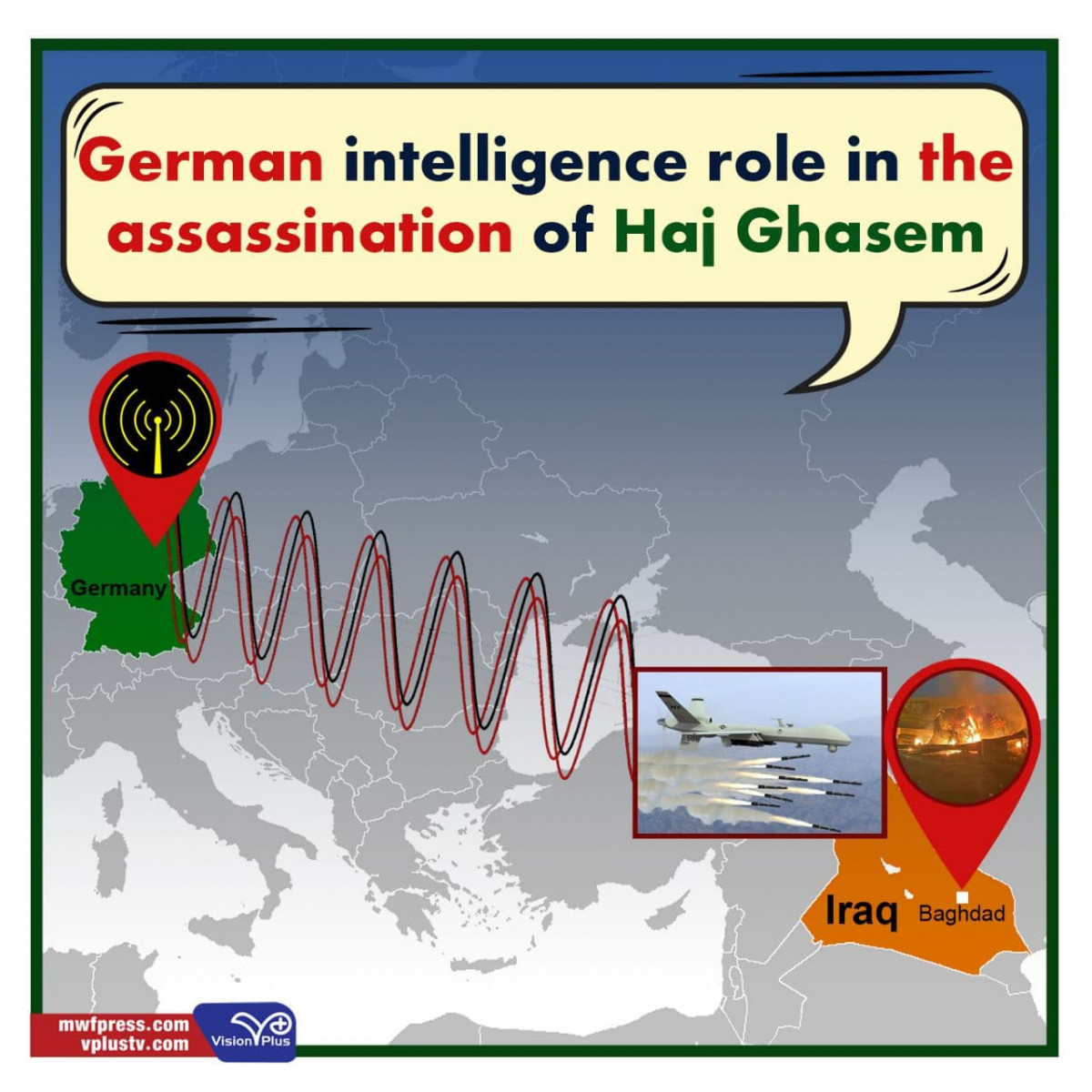 German intelligence role in the assassination of Haj Ghasem