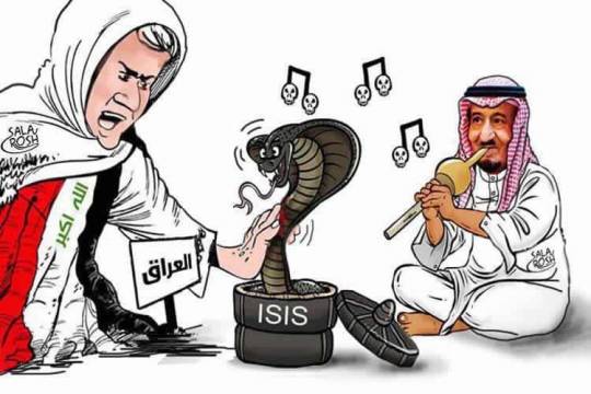 كاريكاتير/ احزمة السعودية الناسفة
