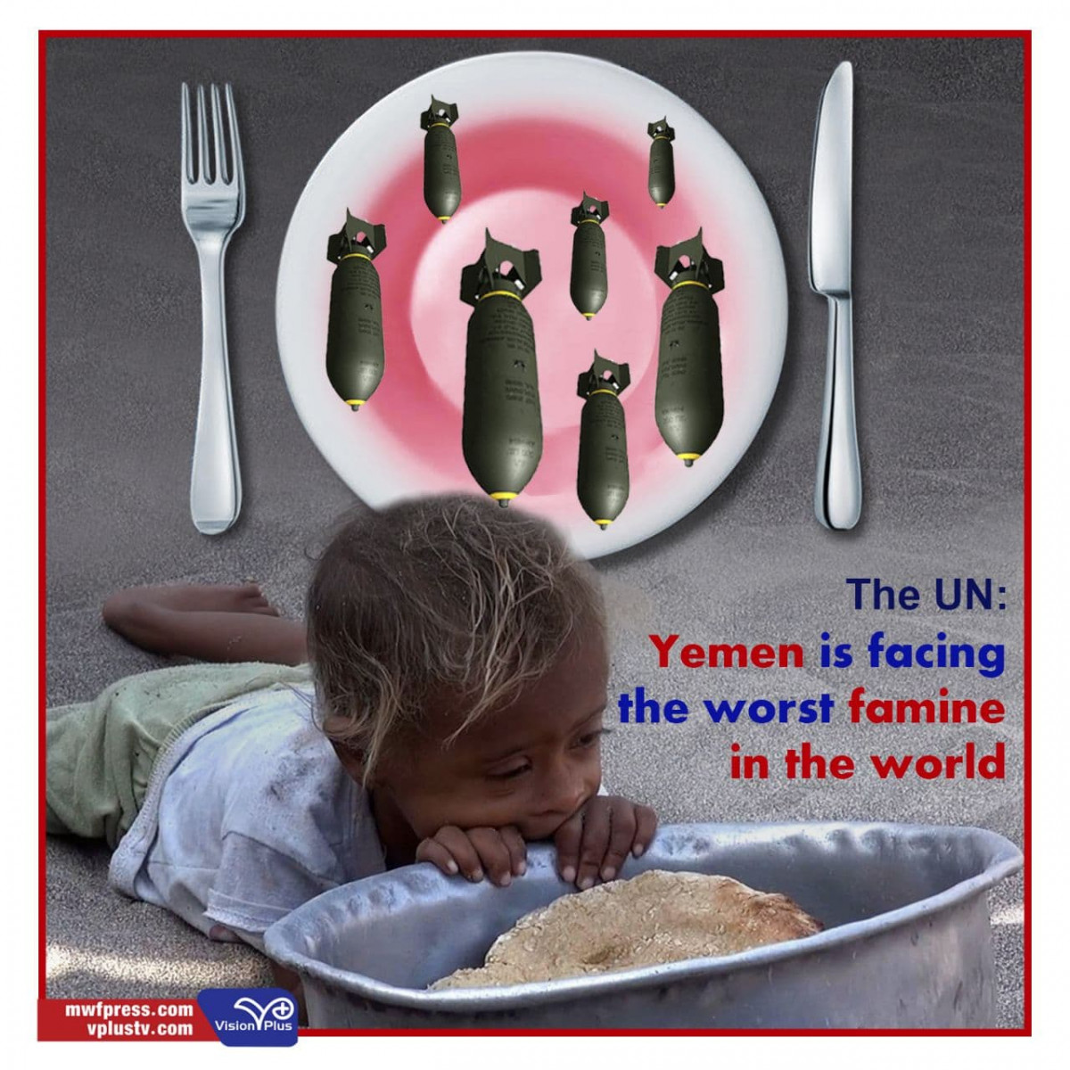The UN: Yemen is facing the worst famine in the world