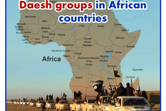 Massive activities of new Daesh groups in African countries