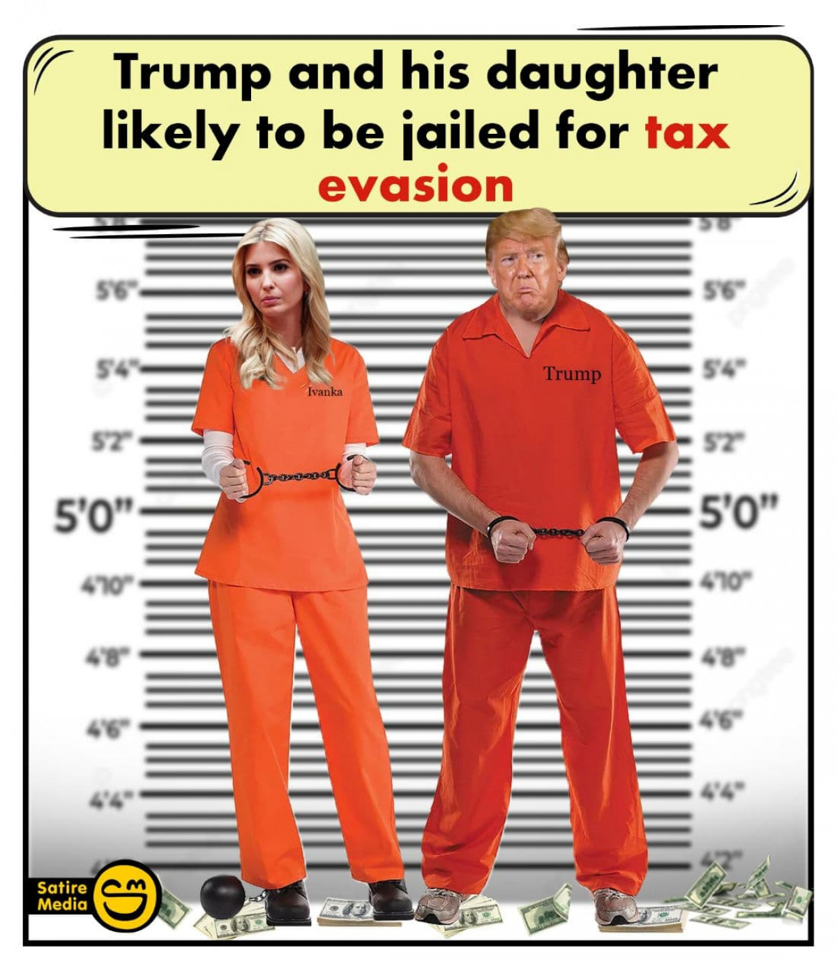 Trump and his daughter likely to be jailed for tax evasion
