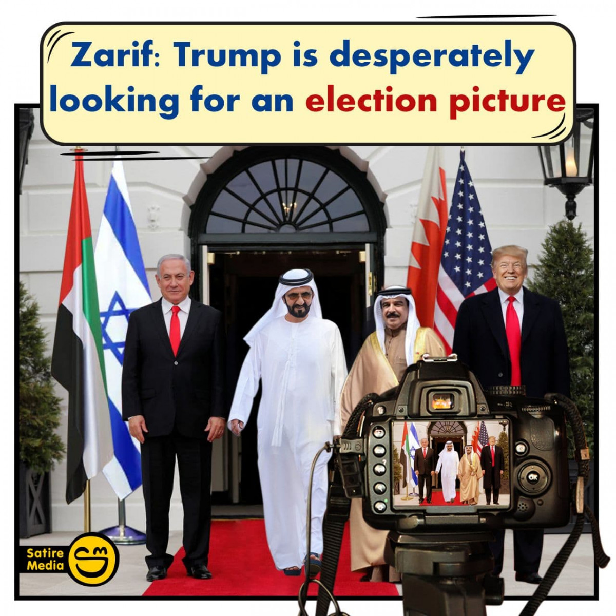 Zarif: Trump is desperately looking for an election picture