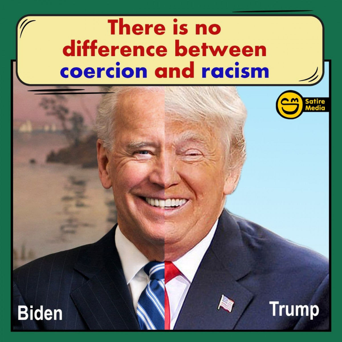 There is no difference between coercion and racism