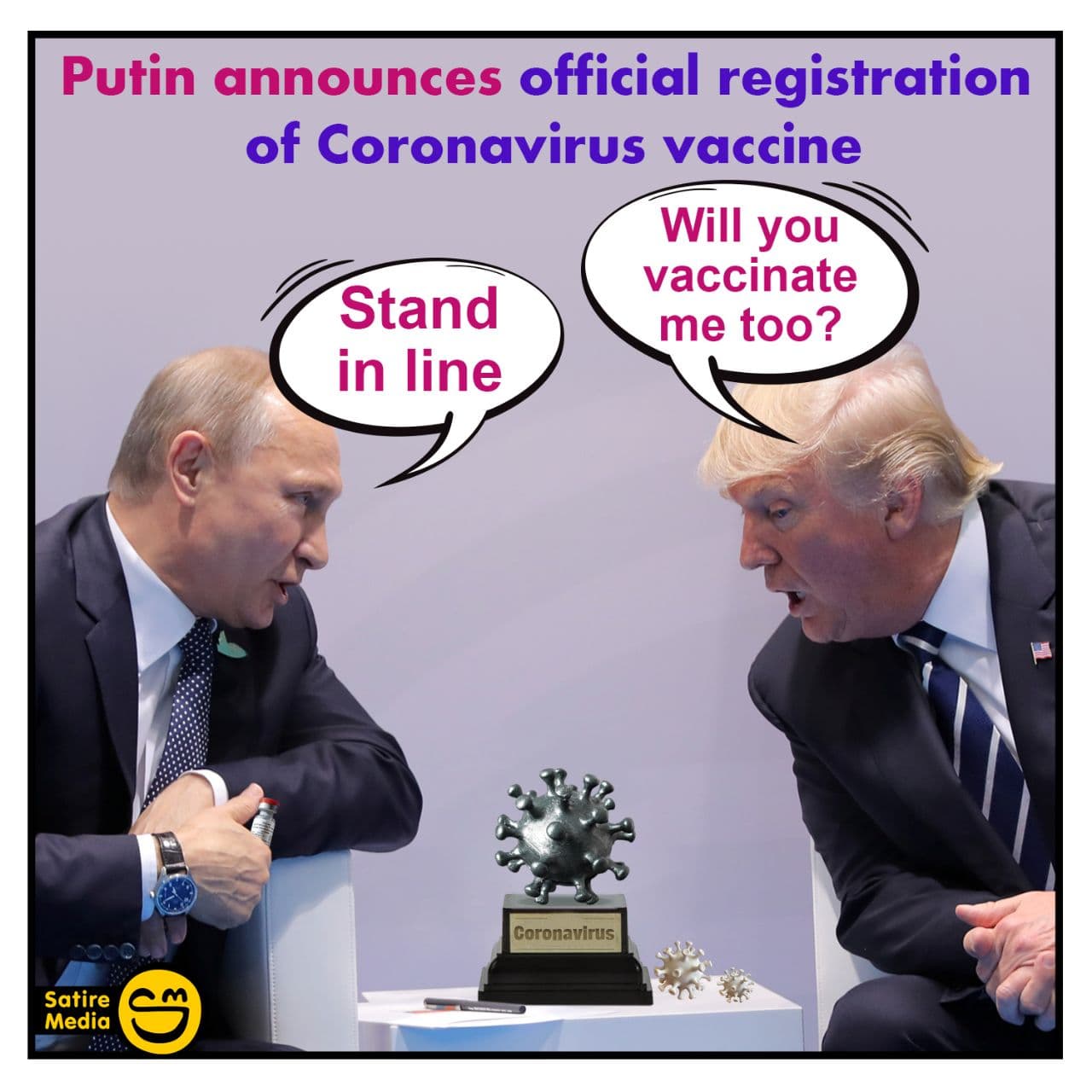 Putin announces official registration of Coronavirus vaccine