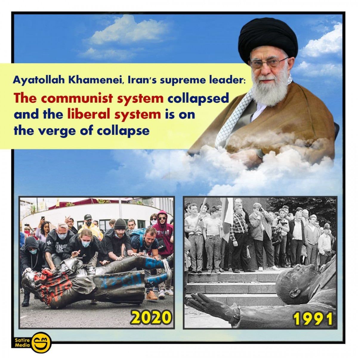 Ayatollah Khamenei, Iran's supreme leader
