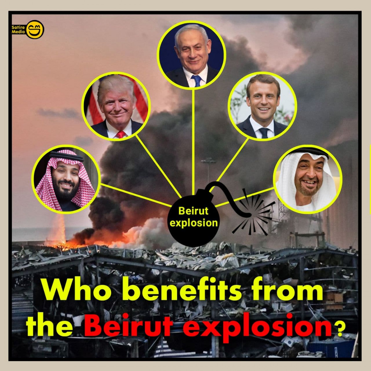 ?Who benefits from the Beirut explosion