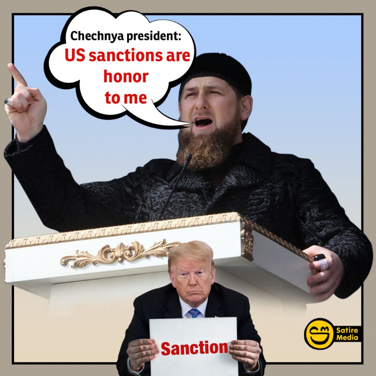 Chechnya president: US sanctions are honor to me