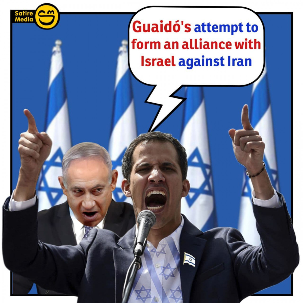 Guaidó's attempt to form an alliance with Israel against Iran