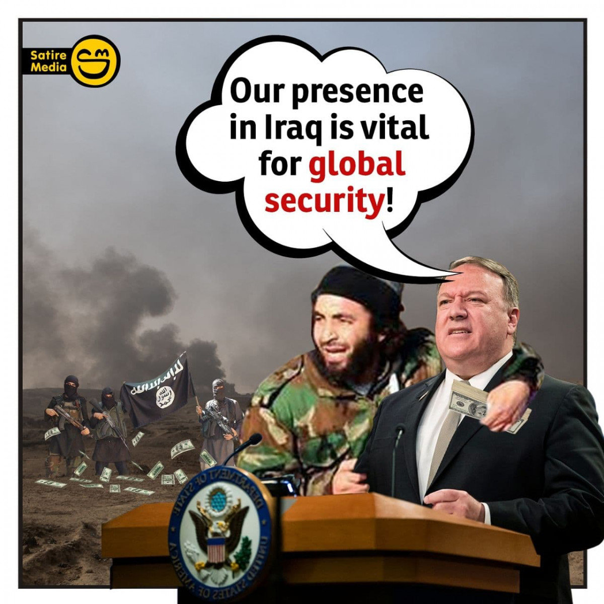 Our presence in Iraq is vital for global security