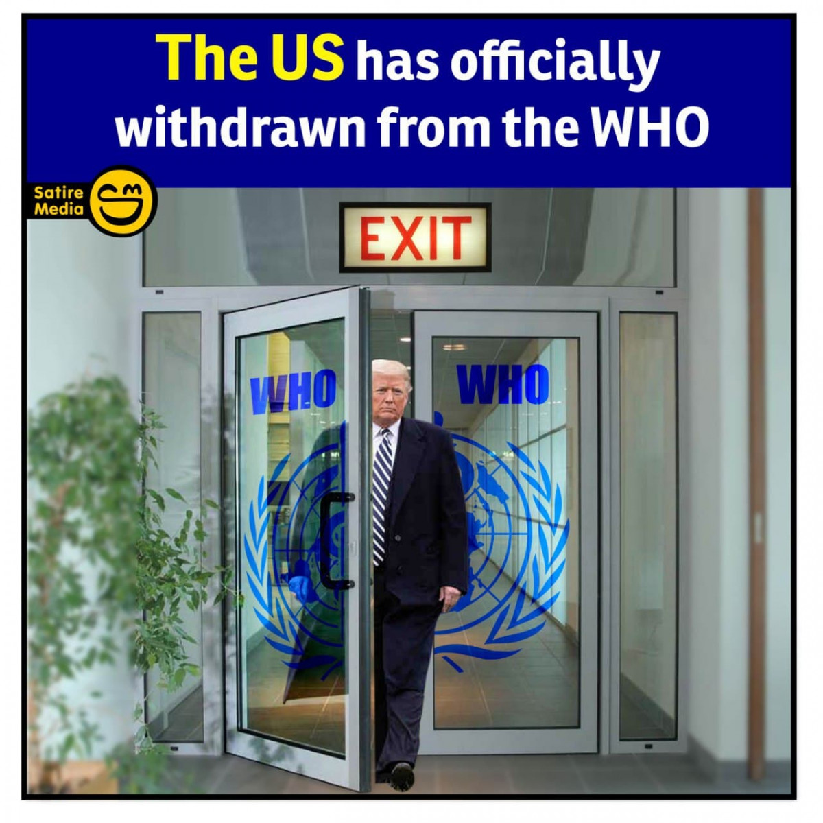 The US has officially withdrawn from the WHO