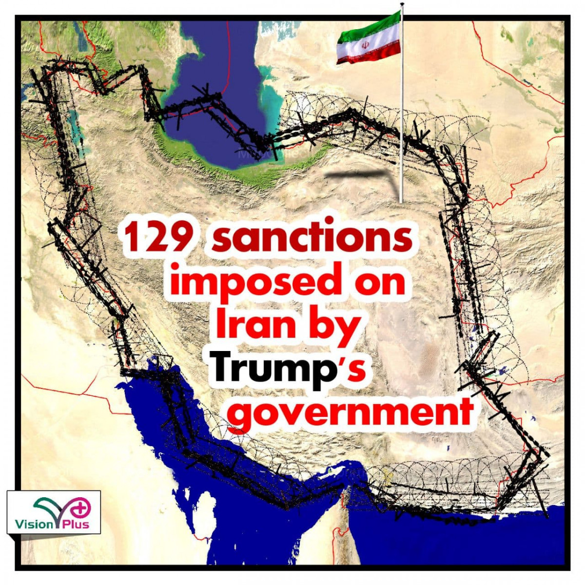 129 sanctions imposed on Iran by Trump's government