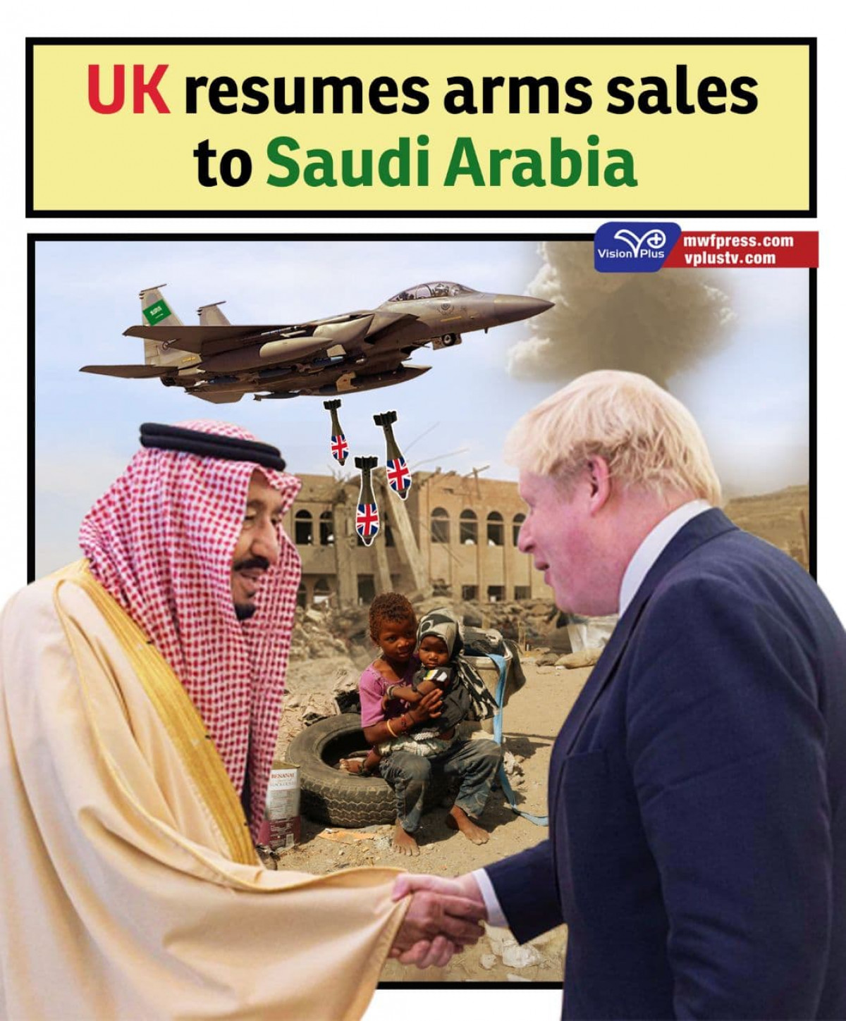 UK resumes arms sales to Saudi Arabia