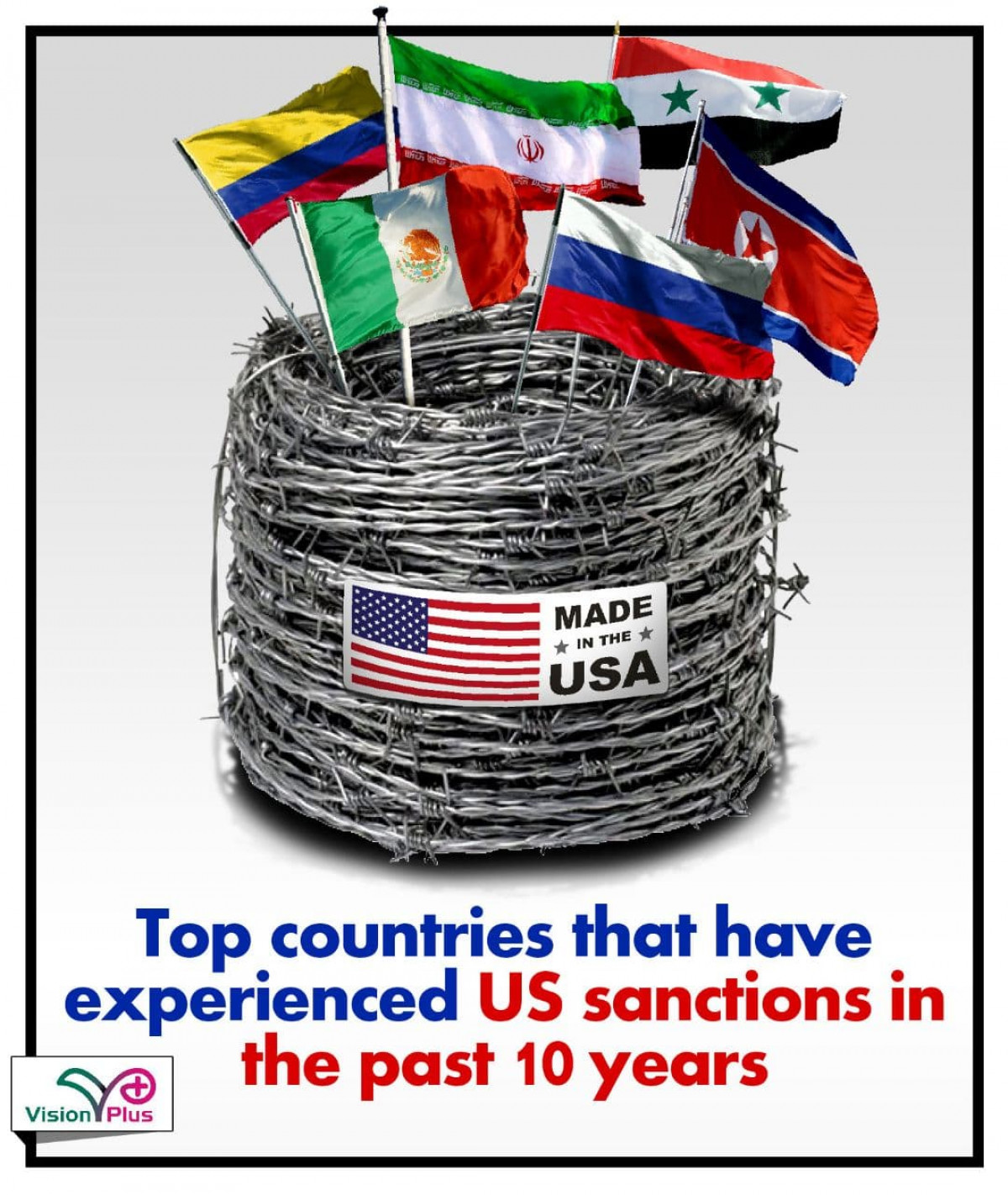 Top countries that have experienced US sanctions in the past 10 years