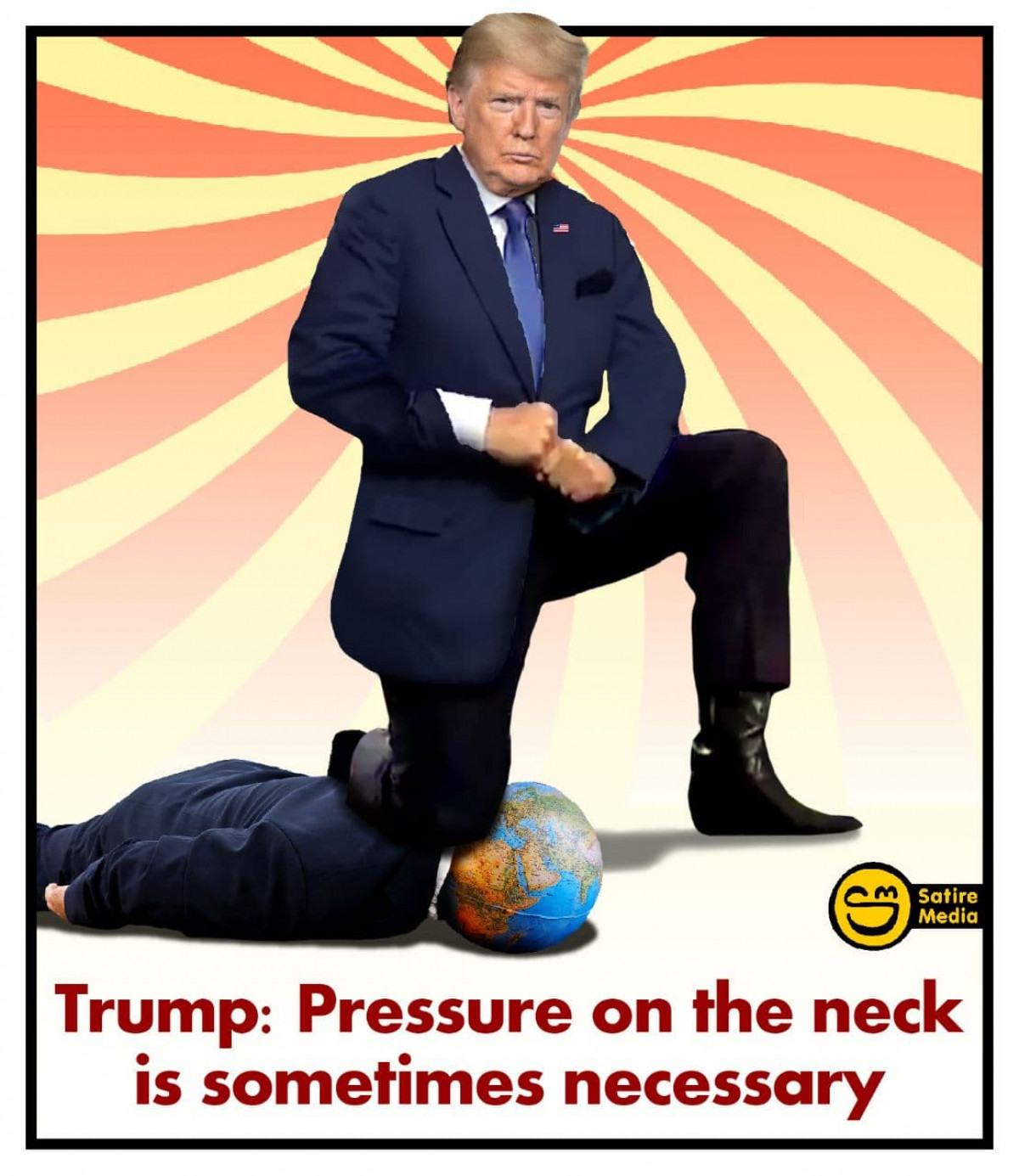 Trump: Pressure on the neck is sometimes necessary