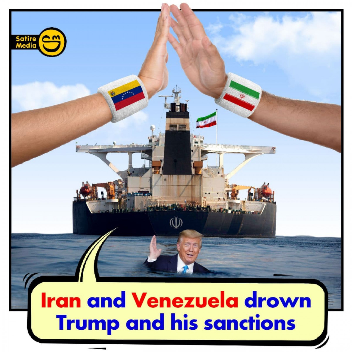 Iran and Venezuela drown Trump and his sanctions