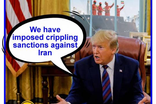 We have imposed crippling sanctions against Iran