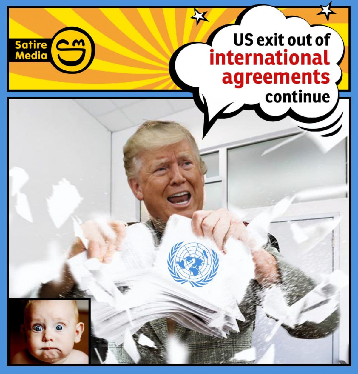 US exit out of international agreements continue