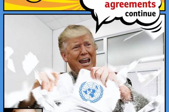 US exit out of international agreements continue