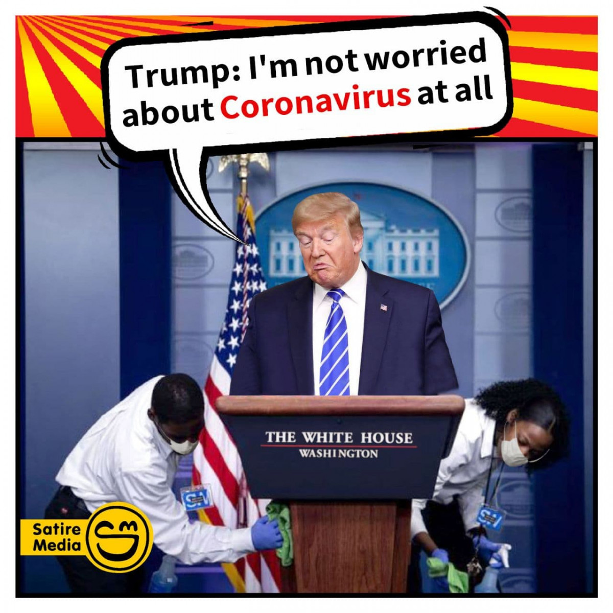 Trump: I'm not worried about Coronavirus at all