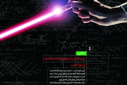 إنجازات العلمية / إيران المرتبة الأولى بآسيا والمرتبة الخامسة عالميا في مجال الليزر