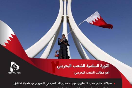 الثورة السلمية للشعب البحريني / أهم مطالب الشعب البحريني