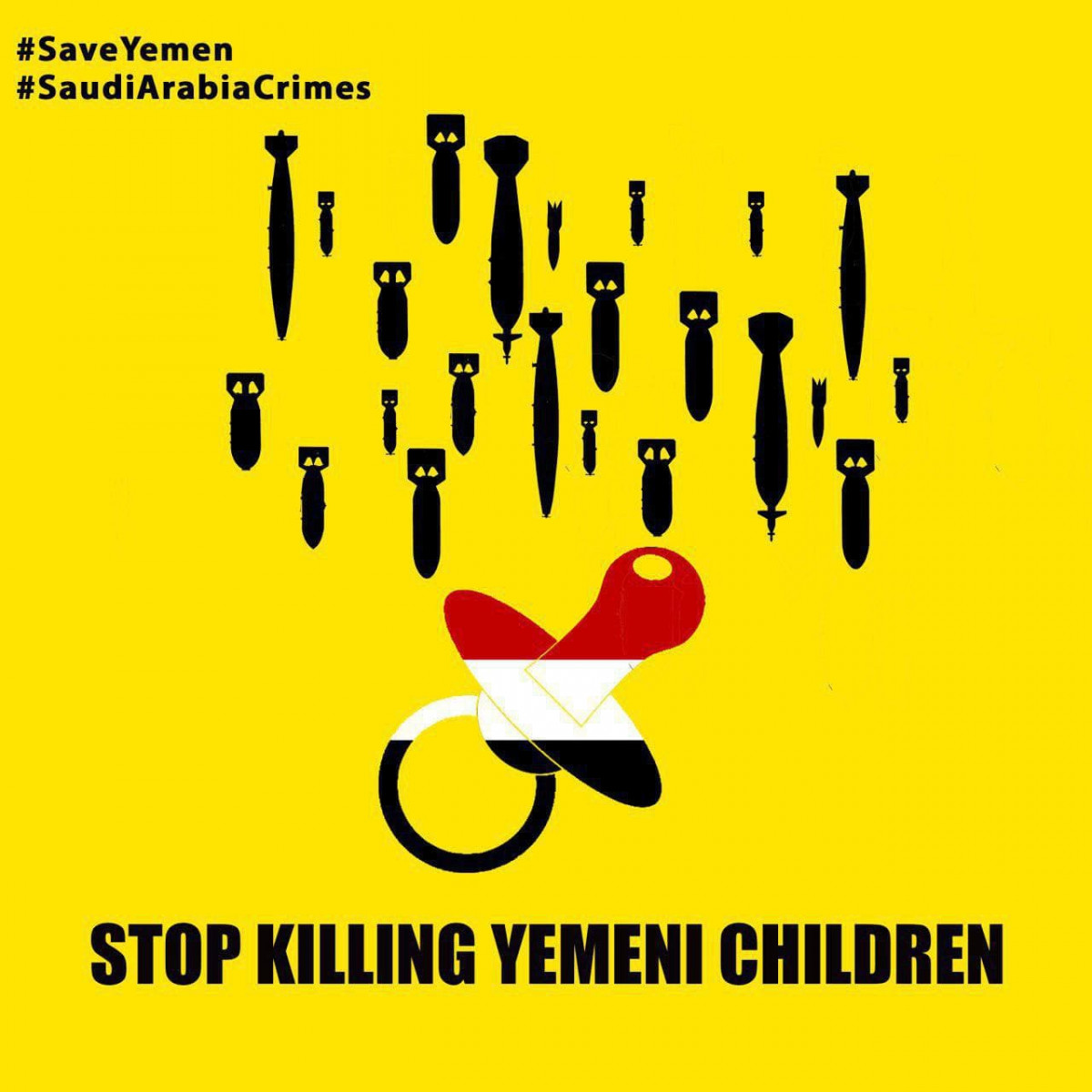 stop bombing yemeni children