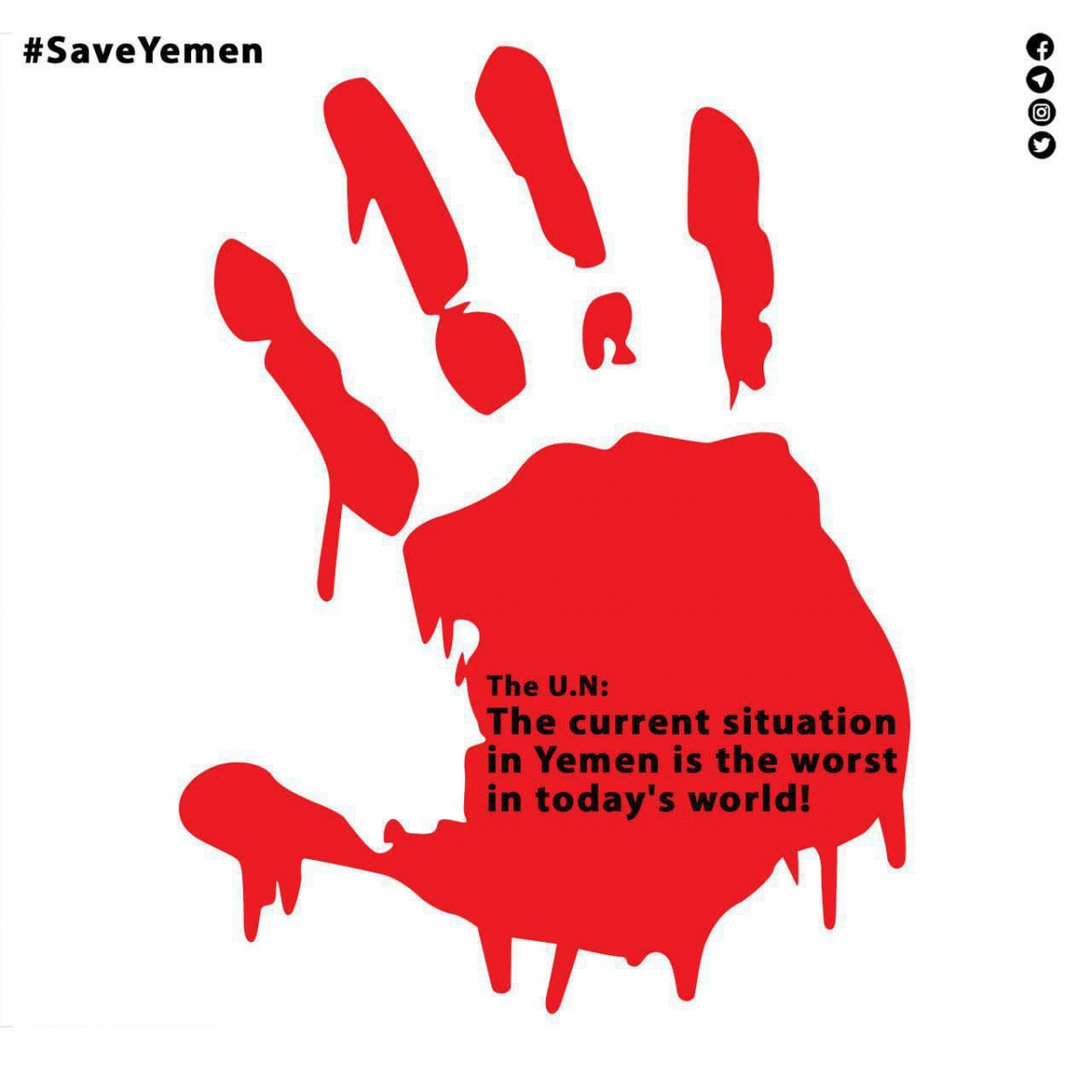 the UN:  the current situation in yemen is the worst in today's world