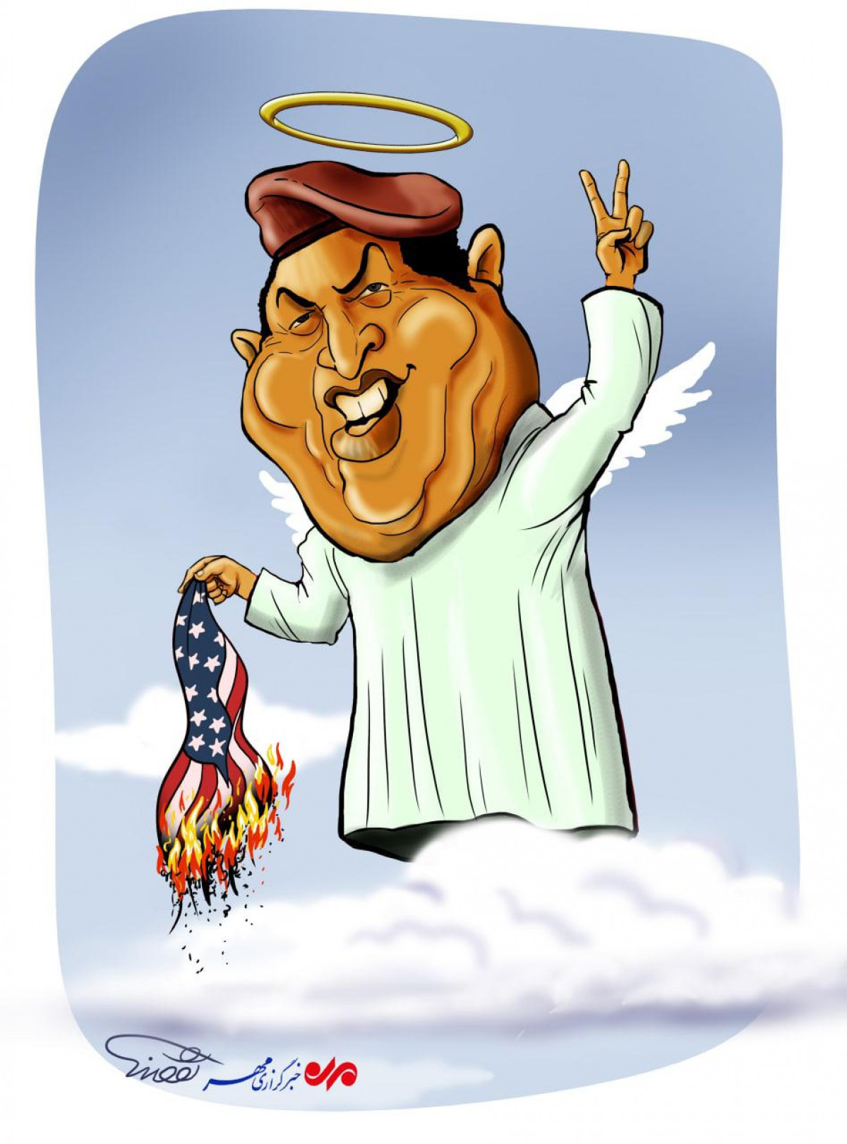 کاریکاتور : سالگرد درگذشت هوگو چاوز، رییس‌جمهور استکبار ستیز ونزوئلا