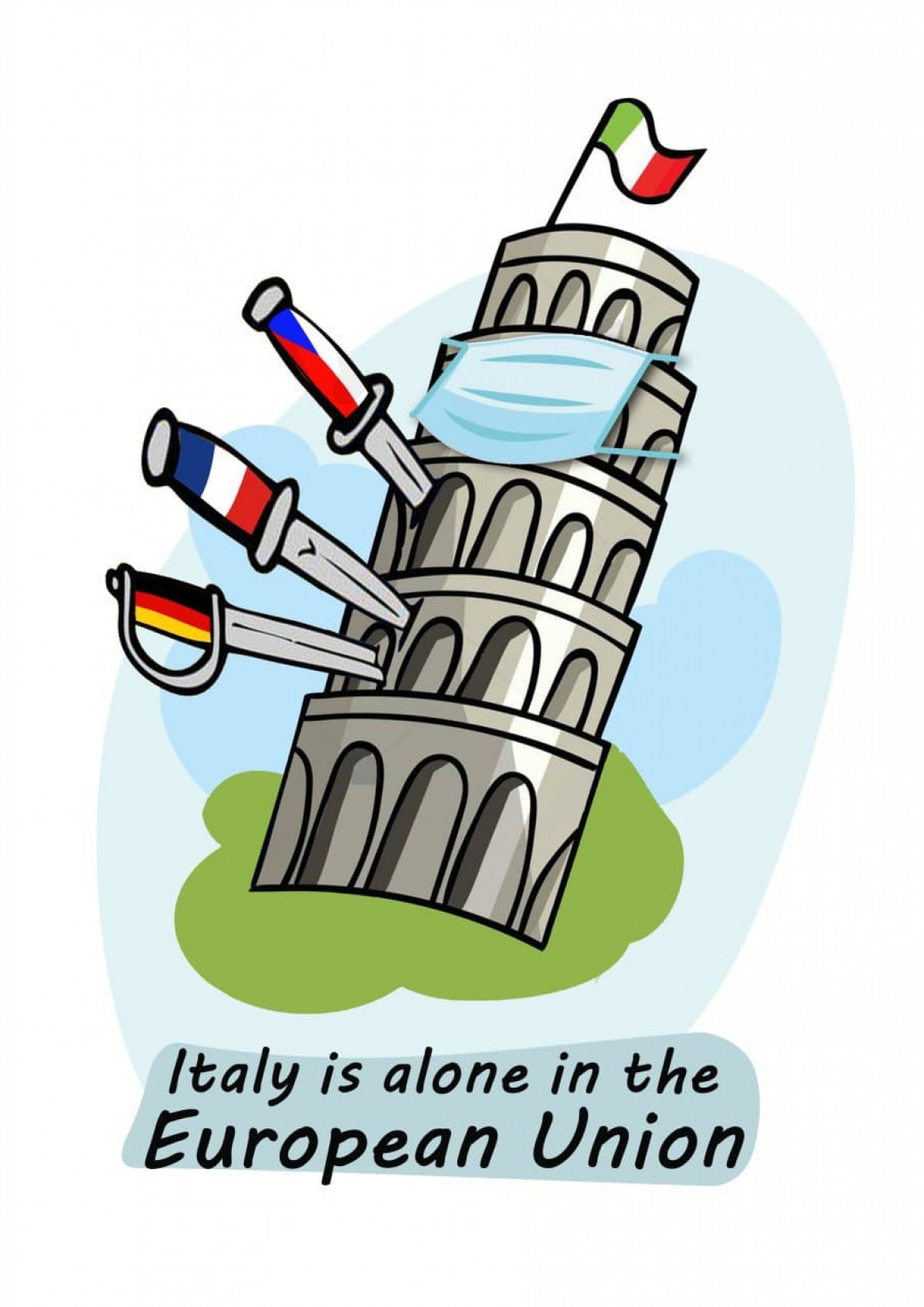 Italy is alone in the European Union