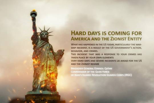 HARD DAYS IS COMING FOR AMERICA AND THE ZIONIST ENTITY