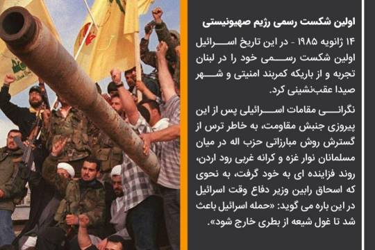 پوستر : تاریخ مقاومت اسلامی در لبنان 12