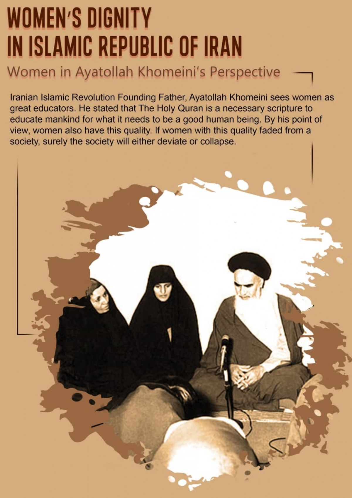 WOMEN'S DIGNITY IN ISLAMIC REPUBLIC OF IRAN in Ayatollah Khomeini's Perspective