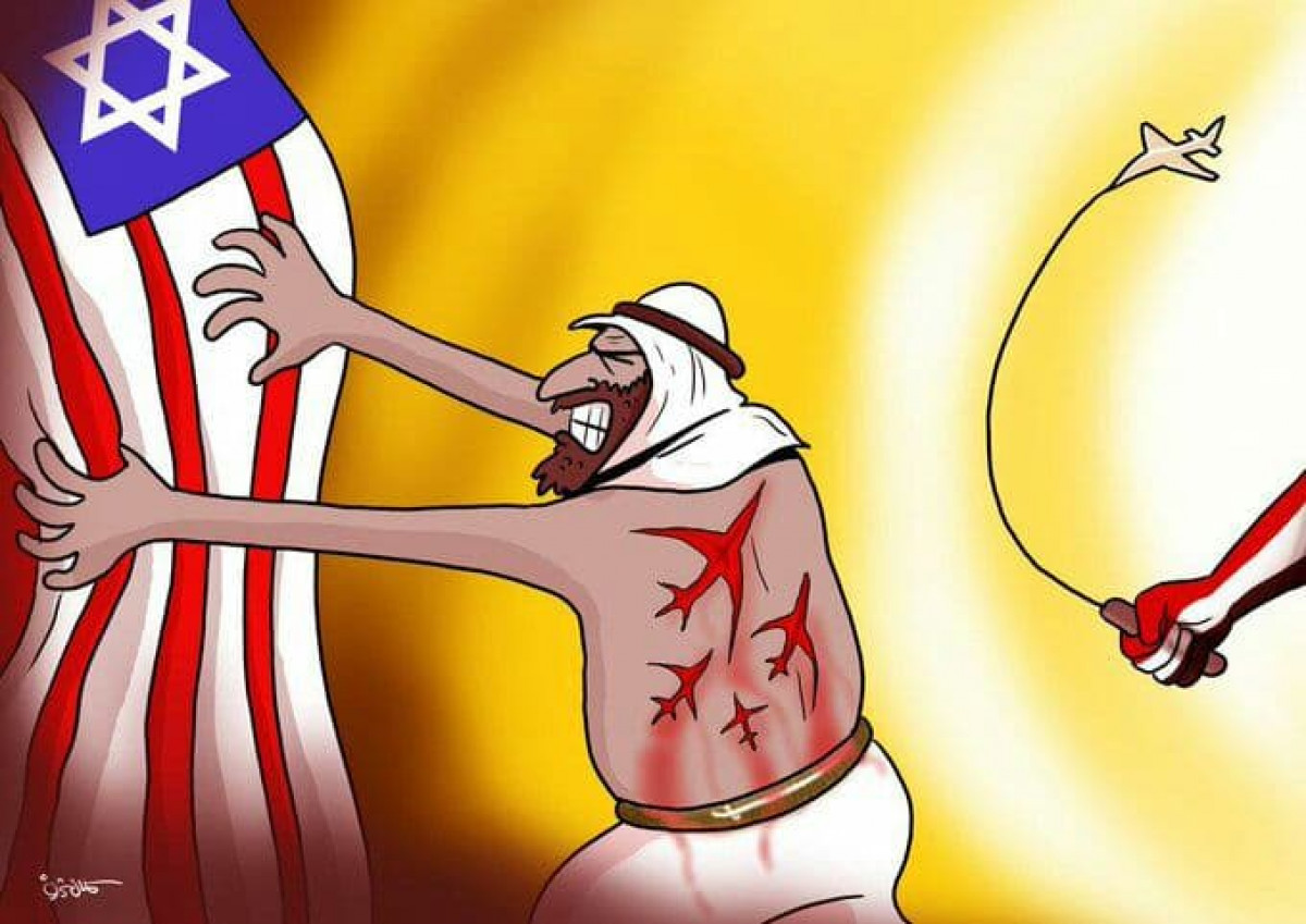 كاريكاتير / مايحدث للسعودية من قبل اليمن
