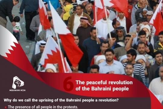 Why do we call the uprising of the Bahraini people a revolution?