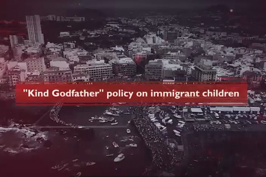 Kind Godfather: policy on immigrant children