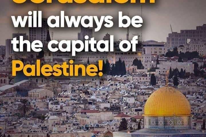Jerusalem will always be the capital of Palestine!