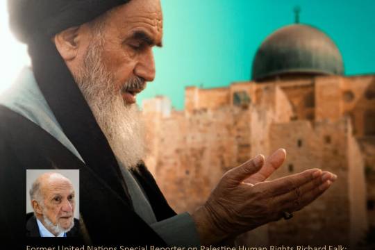Ayatollah Khomeini was looking for a decisive solution for the Palestinian state