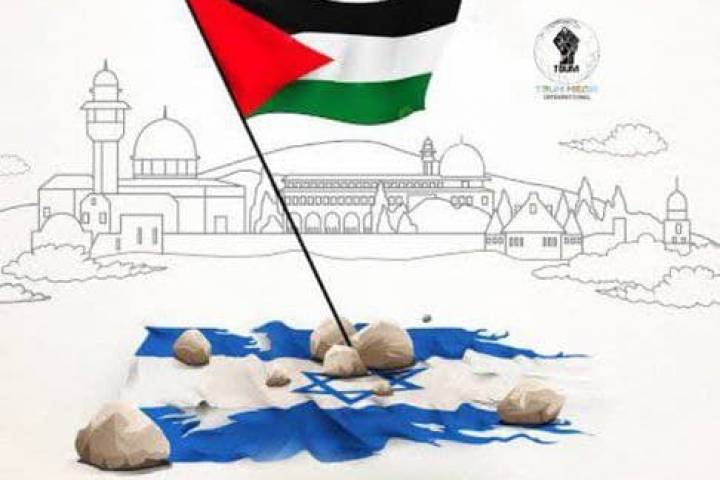 On Quds day it is fitting for all muslims of the world to come out of the bondage and slavery of the great shaitan