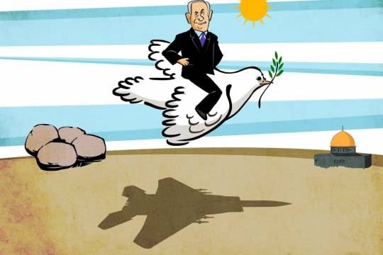 كاريكاتير / إسرائيل والسلام في فلسطين
