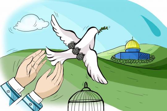 کاریکاتور : صلح اسرائیلی