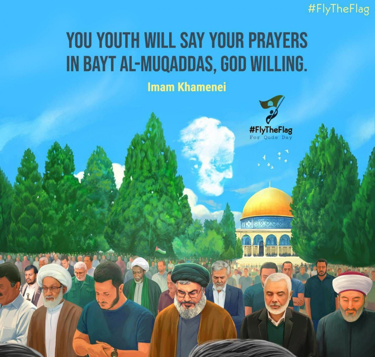 YOU YOUTH WILL SAY YOUR PRAYERS IN BAYT AL-MUQADDAS, GOD WILLING