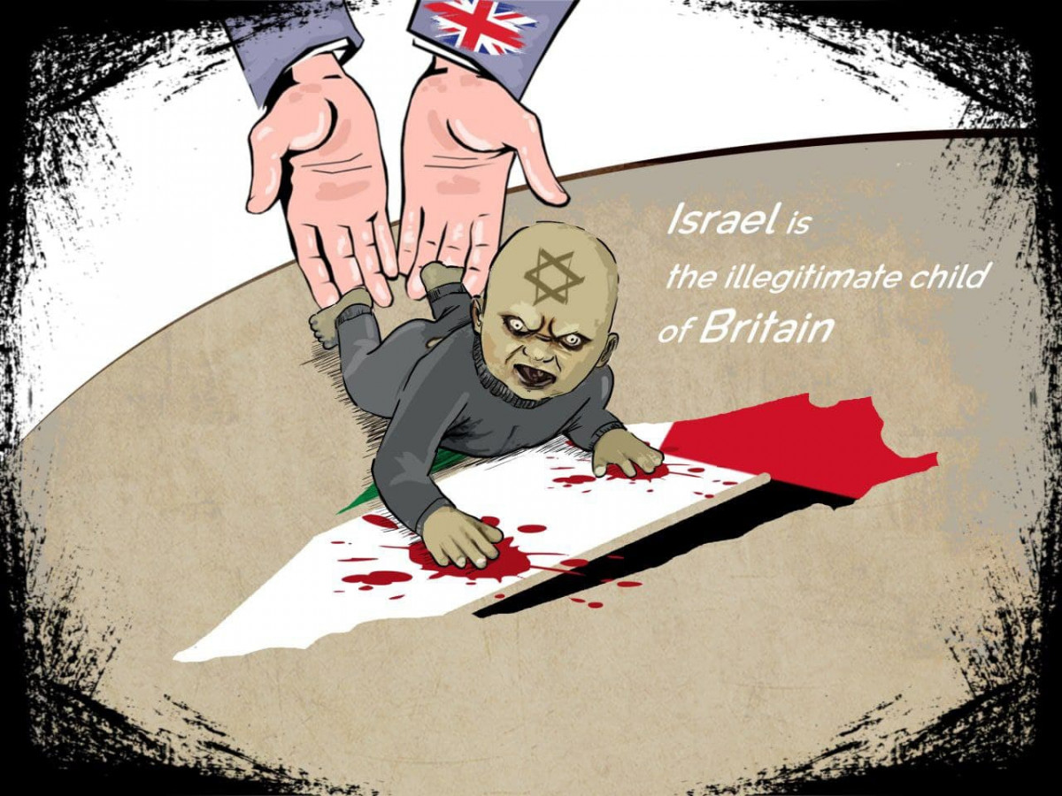 Israel is the illegitimate child of Britain