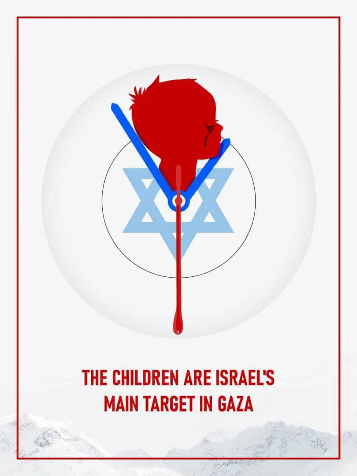 The chilcren are israel`s main target in gaza