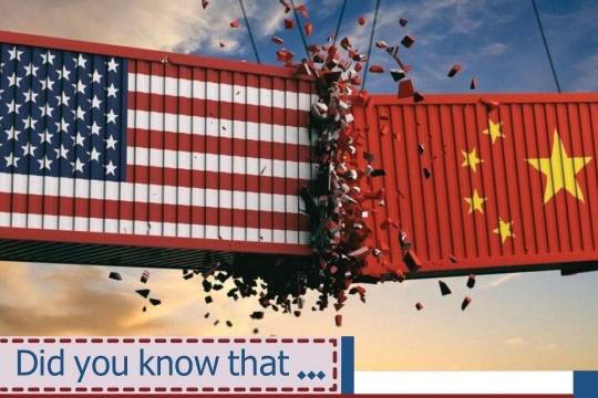 The United States urges the world against having trade ties with China while its trade value with China is around 648 billion dollars